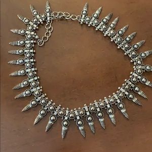 Unique sterling silver necklace